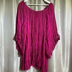 Catherines Bright Pink Relaxed Embellished Dress